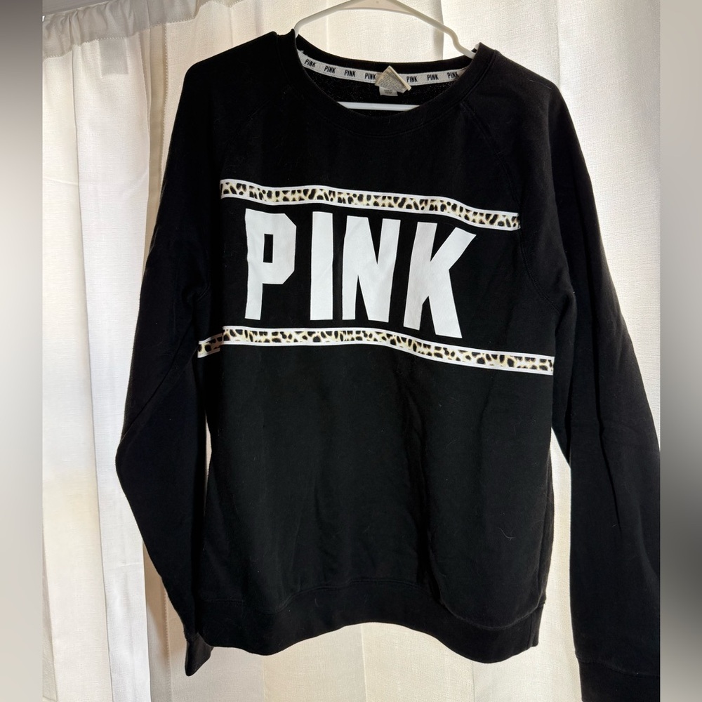 Victoria's Secret Black Crew Neck Sweater